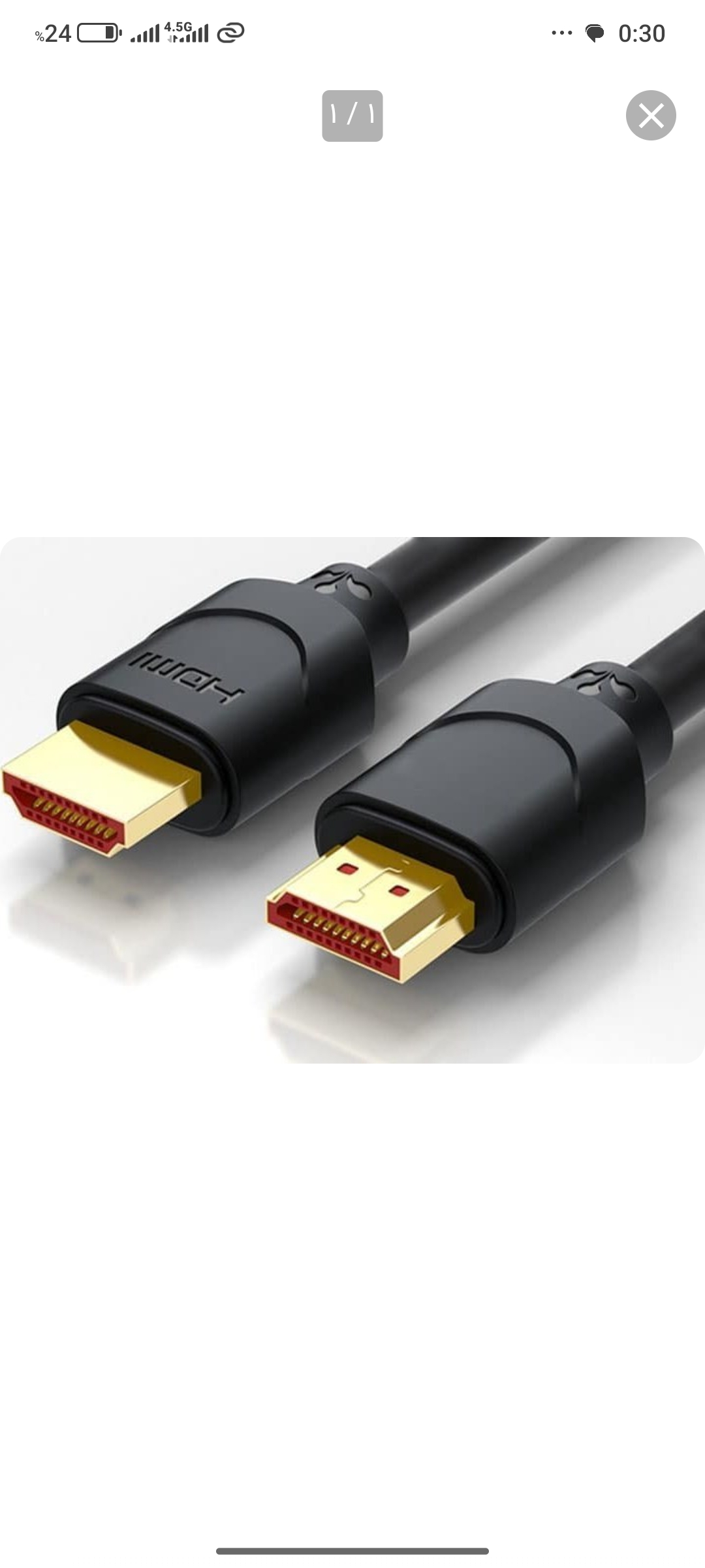 کابل HDMI دی ام طول ۱ متر
